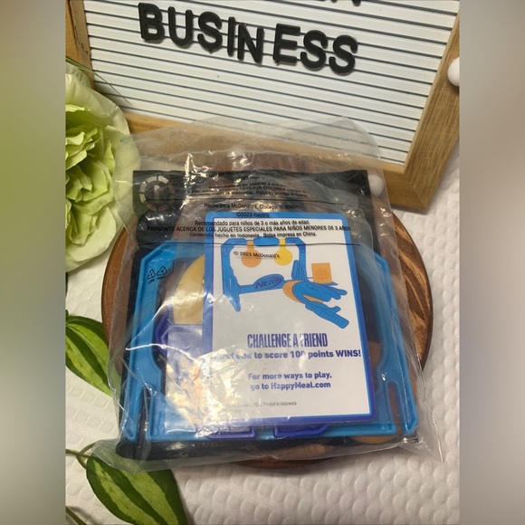 McDonald's Toy NERF Disk Blaster Challenge! - Picture 2 of 2